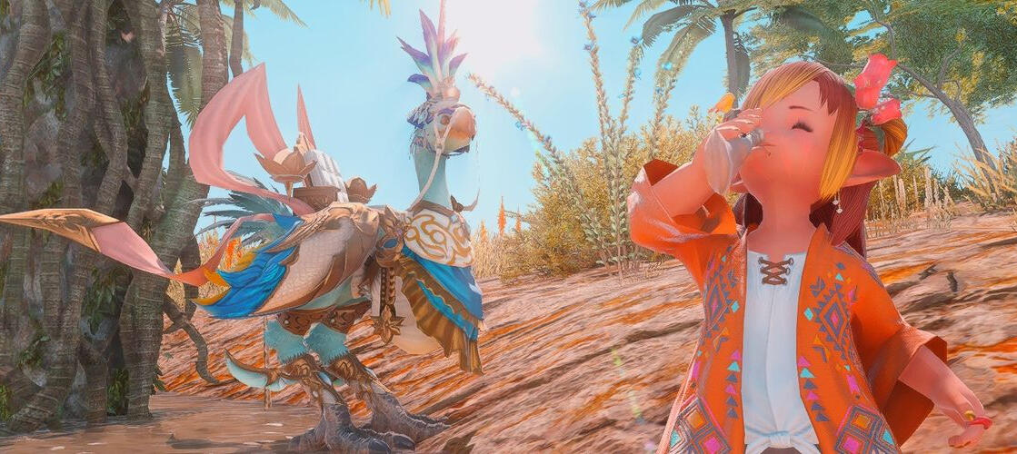 Keeping hydrated near the Forgotten Springs