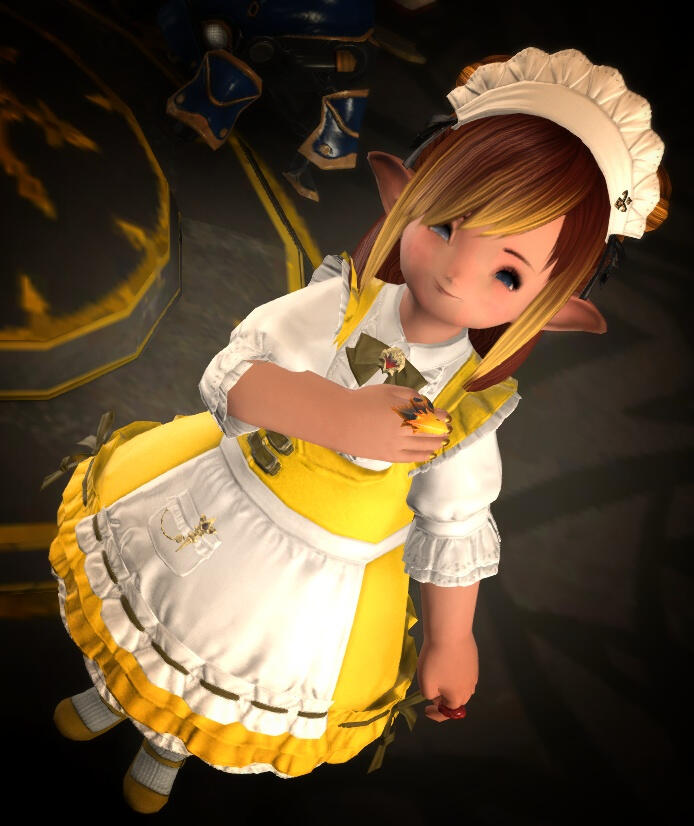 Lalafell kissed by the morning sun